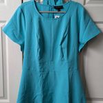 Lane Bryant NWT aqua blouse Photo 0