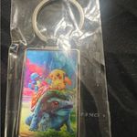 Holographic Pokémon keychain Blue Photo 1