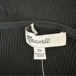 Madewell Top Womens Rib Square-Neck Sweater Tank Black Layer Basic XS NEW Photo 8