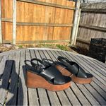 Universal Threads Nwt Women's Naomi Wood Wedge Heels- Universal Thread size 11 spring summer Photo 2