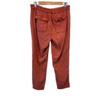 J.Crew Seaside Pants In Dark Salmon Coral Coastal Grandma Preppy Size 8 Photo 3