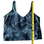 Lululemon  6 Align Tank Top Diamond Dye Tidewater Teal Graphite Grey Padded NWT‎ Photo 6