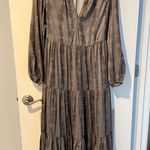 Brochu Walker Gray Long Sleeve Maxi Dress | XS Photo 2