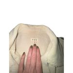 POL Womens Cream Corduroy Moto Jacket Belted Zip Front Size S Photo 2