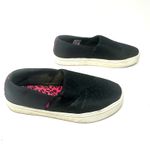 Reebok  Size 10‎ Slip On Black Leopard Print Casual Shoes Walking Flat Photo 2