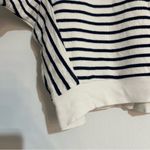 Hatch The Dakota Striped Nursing Knit Sweatshirt Navy White Size 3 Large Photo 4