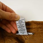 Catherines Brown Faux Leather Paisley Button Up Shirt Jacket 14/16W Western Boho Photo 3