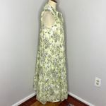Hunter Bell ‎ Westin Midi Dress Green Gardenia Floral Sleeveless Photo 5