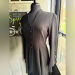 Liz Claiborne Vintage 90s  Dresses black long sleeve lace hem dress, size 10 Photo 9