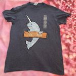 I Am Not A Unicorn Narwhal Tee Shirt Blue Photo 0