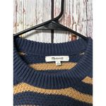 Madewell  Striped Pickford Pullover Sweater - Blue&Brown / Size Small Photo 1