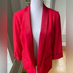 Vintage Apt. 9 Cherry Red Tuxedo Blazer Jacket Fully Lined Apt. 9 Size Small Photo 9