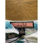 Anthropologie Olive Hill Embroidered Boho Peasant Floral Tunic Top Sz Small NWT White Photo 2