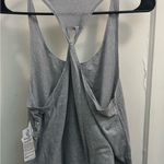 Volcom  Light Gray Tank Top NWT pineapple cross back Photo 4