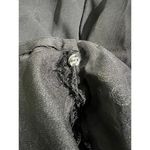 Black Embroidered Kurta Dress Long Sleeve Sheer Sleeve Elegant Special Occasion Black Photo 11