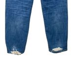 Madewell  Classic Straight Jeans Women’s Size 24 Novello Wash Distressed Hem Photo 6