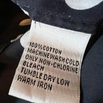 Talbots Long Sleeve Button Up Top Shirt Blue White Polka Dots Dot Vintage Size 4 Photo 7