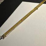 Park Lane Women’s Dainty Signed Gold Tone Chain Bracelet 7 1/4 Inch Photo 5