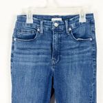 Good American  Organic Cotton Blend Good Legs Raw Hem Jeans, Size 28 Photo 10