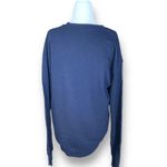 Gildan Navy Scientist Floral Graphic Sweatshirt Medium Gift Ready Teacher STEM Crewneck Photo 3