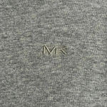 Michael Kors Michael‎ Kors gray zip up lightweight sweatshirt women’s size large Photo 3