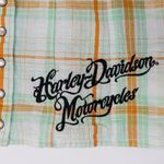 Harley Davidson Y2K Bustier Pearl Snap Plaid Tank Top Photo 6