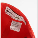 Lacoste IZOD Women’s Red Ballcap Photo 4