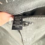 White House | Black Market  High-Rise Coated Gray Skinny Pants Women's size 4 NWT Photo 13