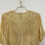 Soft Surroundings Soft Surrounding Size 1X Bolero Jacket Sheer Short Sleeve Cream Yellow Photo 2