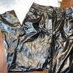 Princess Polly Woman’s size 4 black faux leather  pants Photo 1