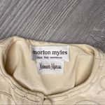 Vintage Morton Myles for the warrens neimen Marcus longer sleeve blazer jacket Tan Size 6 Photo 3