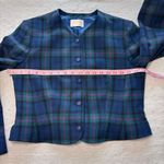 Pendleton Vintage Plaid Baird Tartan Pleated Wool Skirt Set Womens Size 8/10 Photo 13