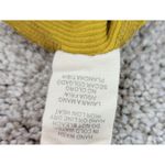 Illa Illa Babydoll Top Womens Medium Yellow Ribbed Knit Tank Top Ruffle Strap Photo 11