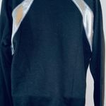 Victoria's Secret Victoria’s Secret black and Silver shiny Foil Sweatshirt & Pants outfit Set Photo 14