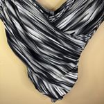 MiracleSuit Warp Speed Sanibel Size 16 One Piece Swimsuit, Black/White (6537463) Photo 2