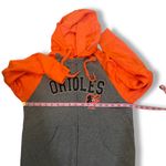 Campus Lifestyle NWOT Women’s Hoodie Baltimore Orioles Orange Zip-Up Jacket Sweatshirt MLB New Photo 2