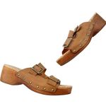 Kork-Ease NEW Saffron Slide Clog Sandal Brown Terra Size 9 Photo 2