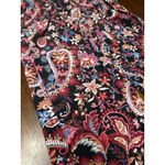 Festival Western Boho Cowgirl Jumpsuit Women Small Paisley Coquette Colorful Black Photo 8