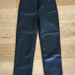 Wilfred  - Faux Leather High Waist Pants in Black Photo 0