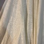 Verve Ami White 100% Linen Waterfall Draped Opened Front Cardigan Women Sz XL Photo 6