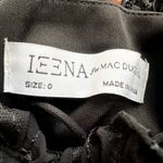 Mac Duggal  49627 Long Sleeve Embroidered Midi Dress Black Size 0 UB Photo 9