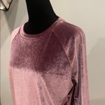 Double Zero Velvet Long Sleeve Top - Purple Photo 1