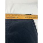 Talbots  Velvet Slim Ankle Pants SIDE ZIP Women's Festive Black Size 10P Photo 6