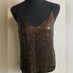 MLV Collection #700 MLV The Ozzy Sequin Tank Top in Bronze Photo 1