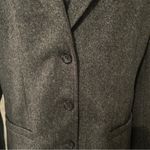 Rafaella Women's 3 Button Jacket/blazer Size 14 Gray Wool cashmere Lined 2 Pkts Photo 3