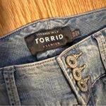 Torrid  Skinny Stretch Jegging Ripped Women's Size 10R High-Rise Distressed Jeans Photo 2