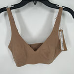 SKIMS  Naked Plunge Bra Wireless‎ Kim Kardashian Sienna Beige Brown Tan Size XXS Photo 0