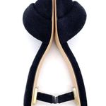 Good American Women's Black Terry Kickstand Low Heel Slide Sandals Photo 2