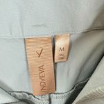 Indyeva Light Tan Nylon Straight Leg High Rise Pants Pockets Hiking Size M Size M Photo 4