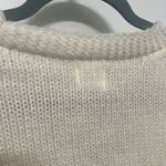 NWT Luna Ivy Valentines sweater cream chunky cozy red hearts cardigan size large Photo 10